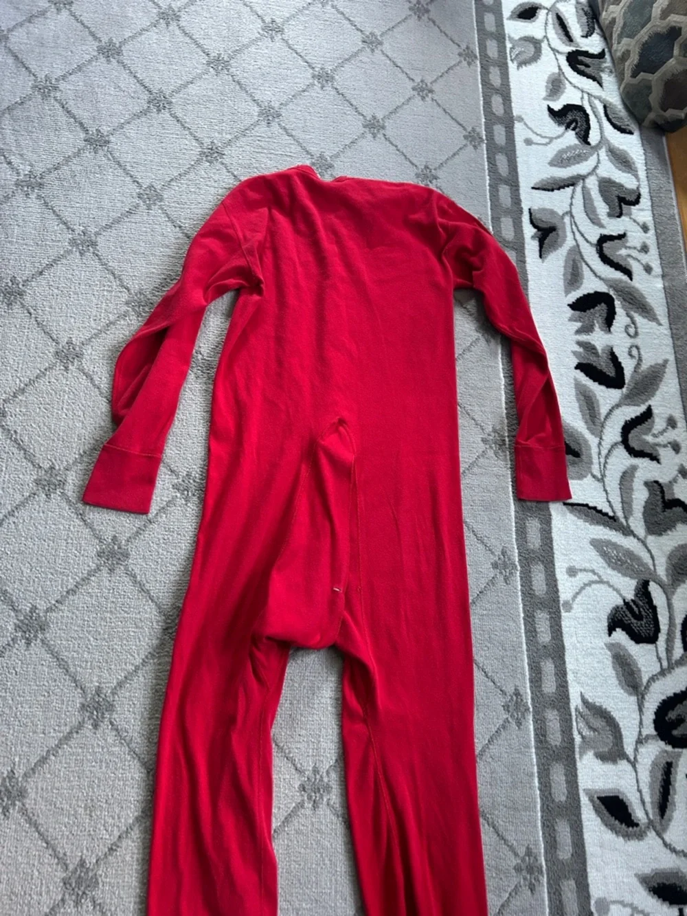 Carhartt Vintage Red Men's Button Front Union Suit Long John